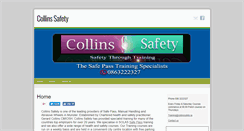 Desktop Screenshot of collinssafety.ie